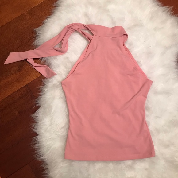 High Neck Tie Top 💗 - Picture 2 of 4